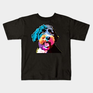 Portuguese Water Dog Pop Art - Dog Lover Gifts Kids T-Shirt